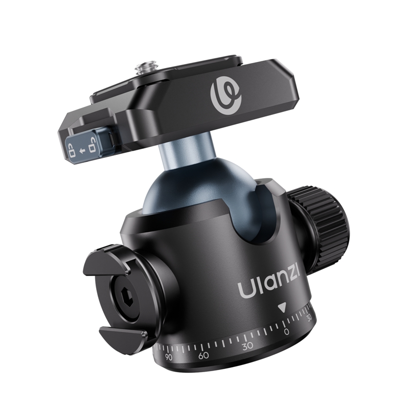 Fluid Head Tripod - Ulanzi T100 Ball Head untuk Tripod
