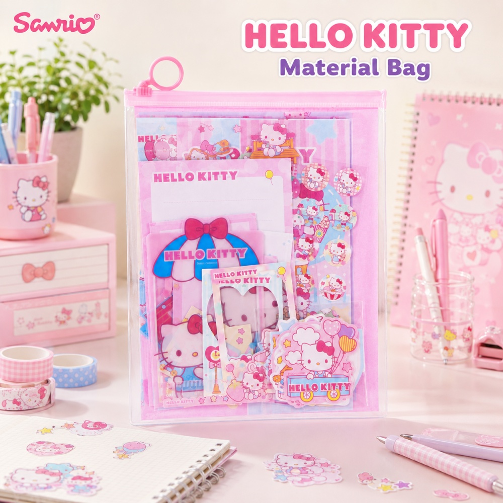 Photography Journal - Tas Perlengkapan Scrapbook Sanrio Hello Kitty