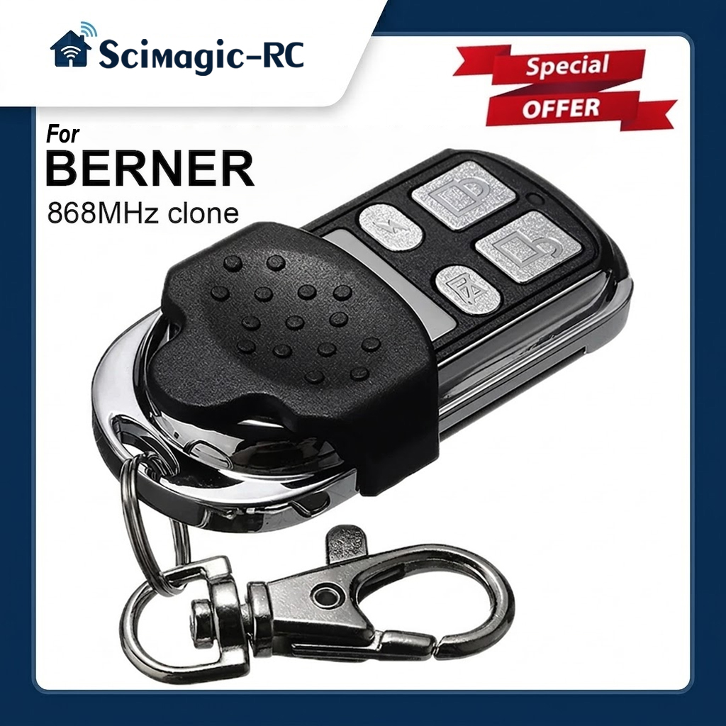 Remote Shutter Release - Berner 868 Mhz pembuka pintu garasi