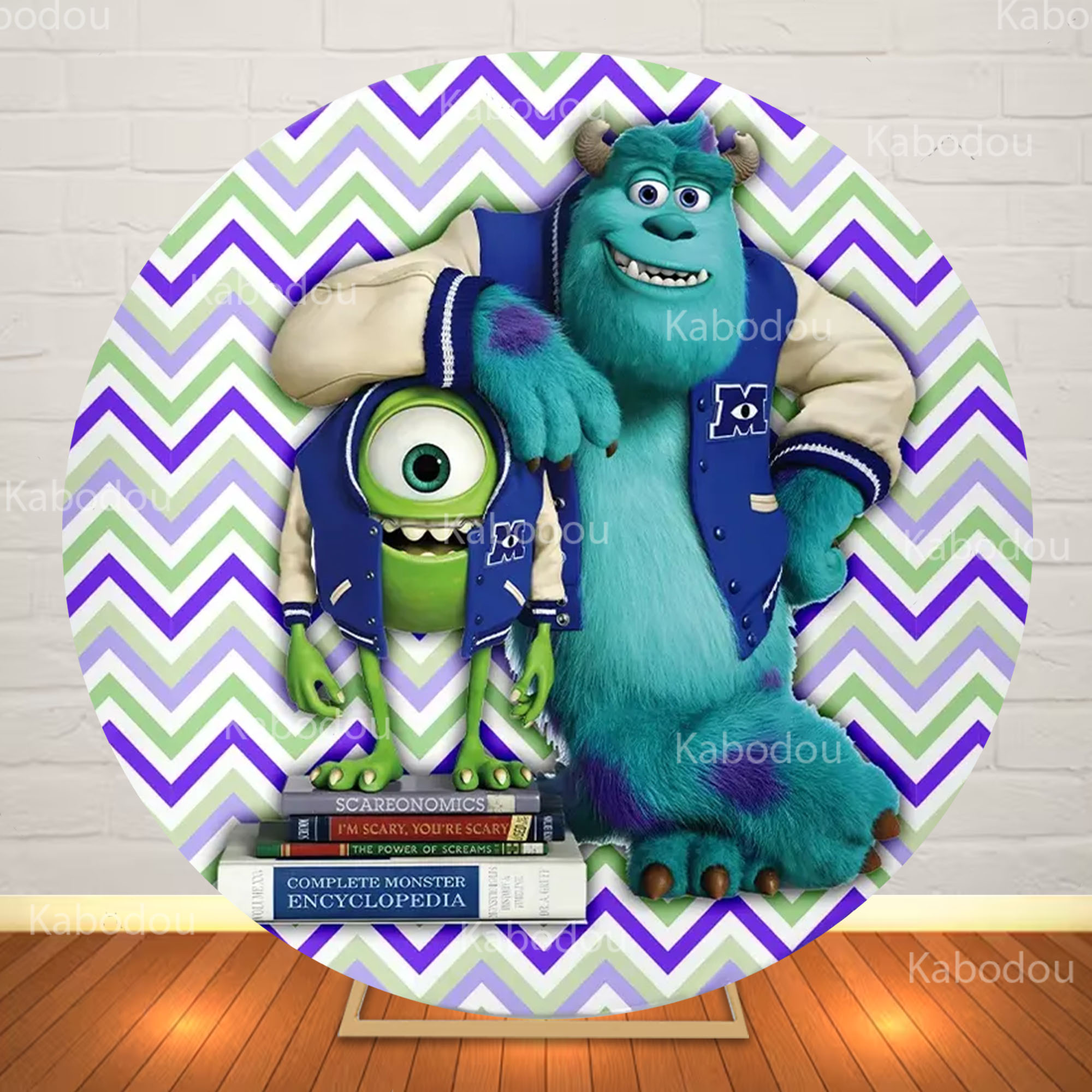 Photography University - Latar Belakang Bulat Monster University untuk
