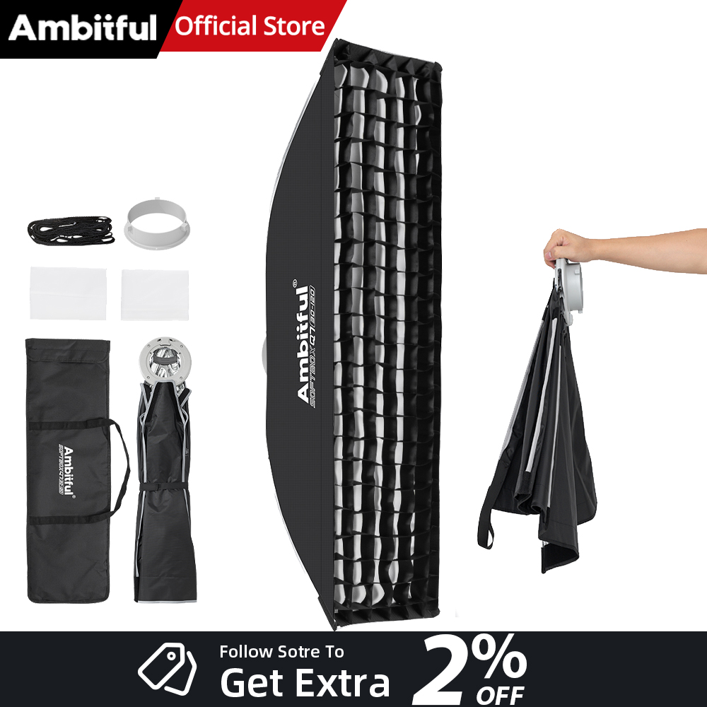 Photography Kit Pro - AMBITFUL Q7-II 30*120cm Bowens Mount Strip