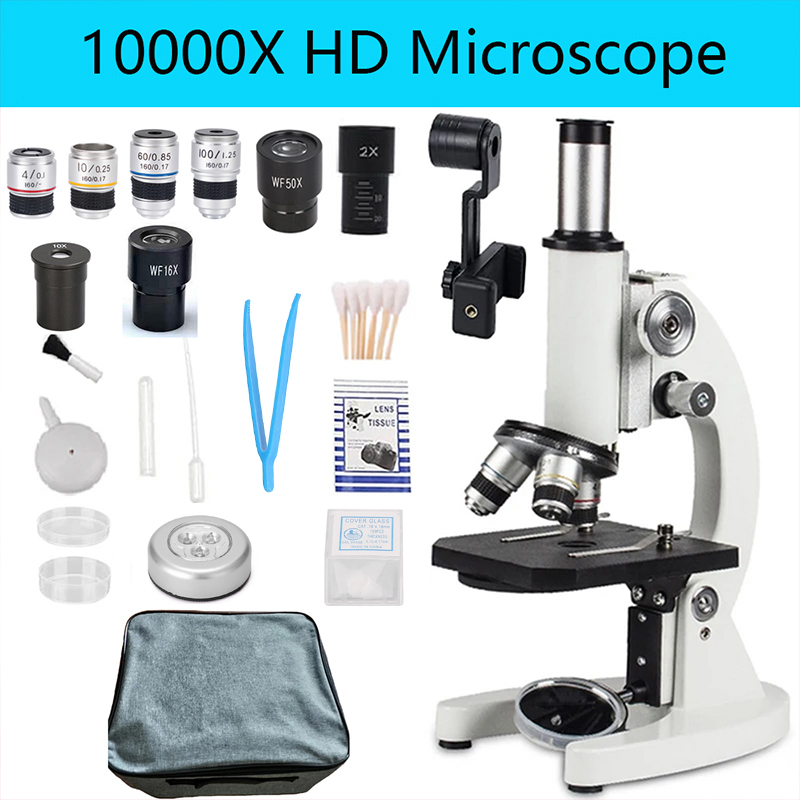Photography University - Mikroskop Biologi Optik 40-10000X Pembesaran Tinggi