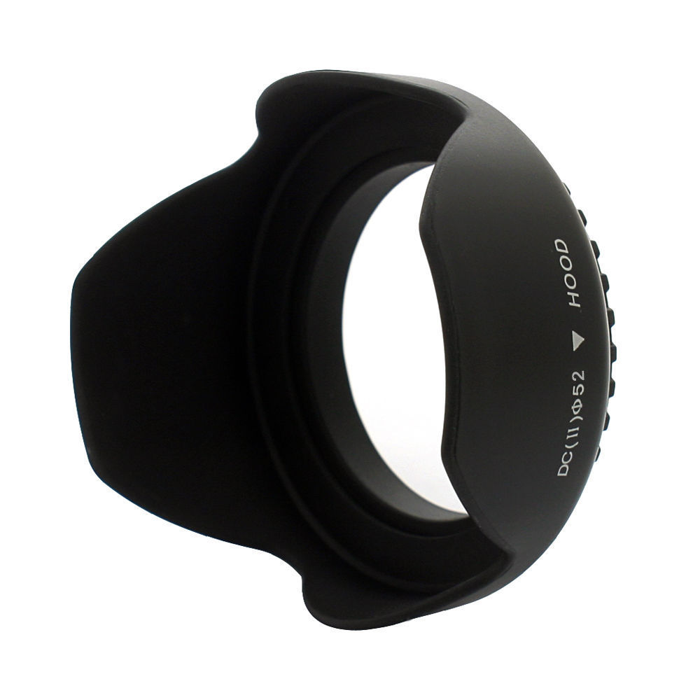 Tudung lensa bunga 49mm 52mm 5 - Lens Hood Petal ulasan dan harga