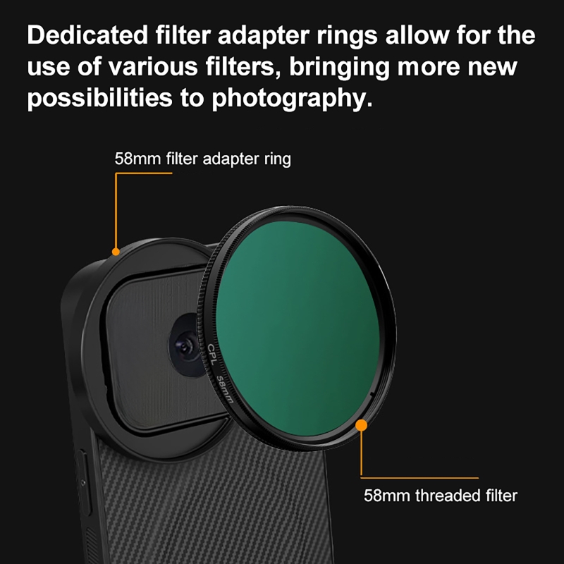 Kit Filter Lensa 4 in 1 58mm u - Photography Kit Pro ulasan dan harga