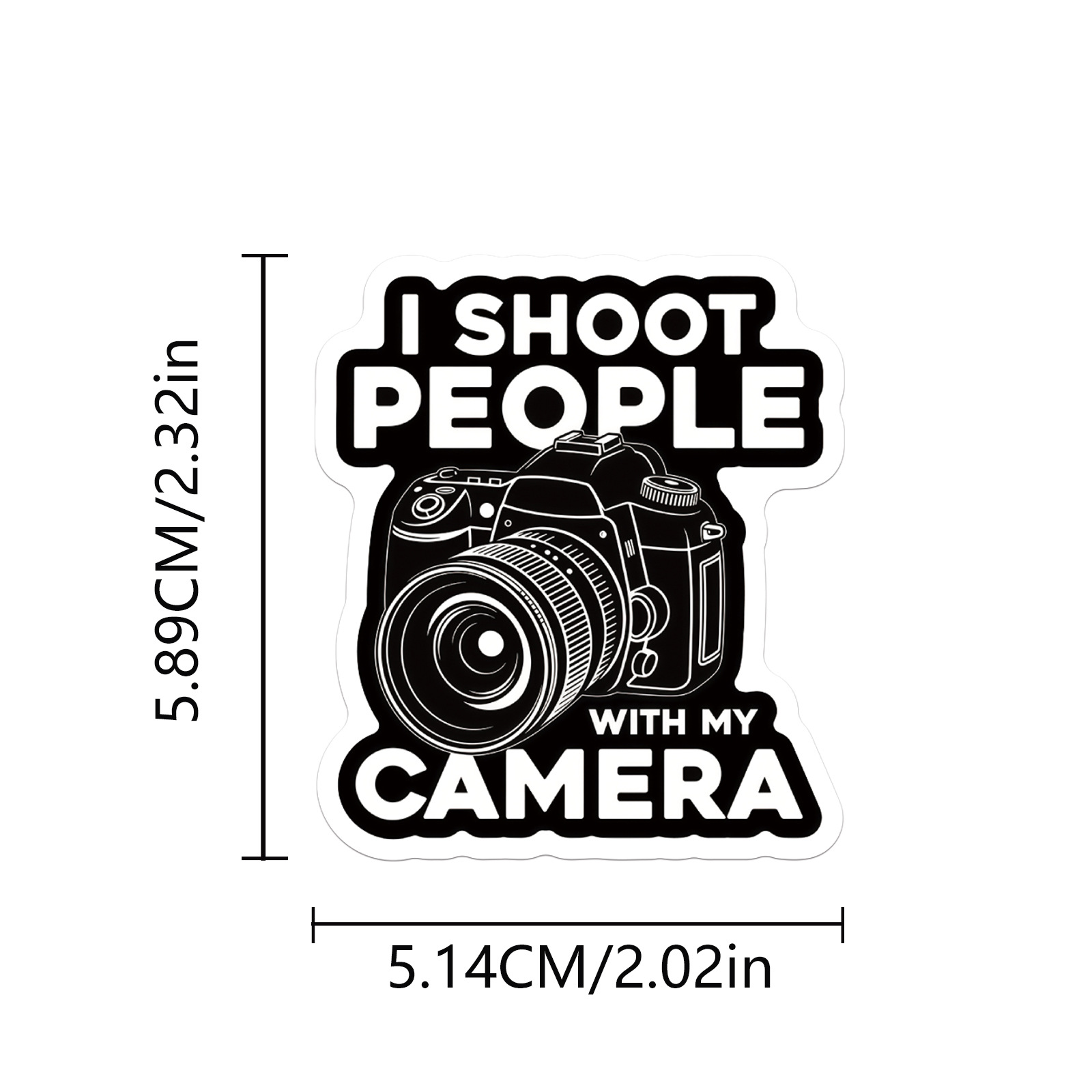 50 Pcs Stiker Grafiti Kamera V - Photography Journal ulasan dan harga