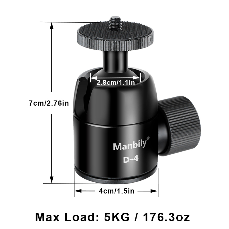 Kepala Tripod Kamera Manbily 2 - Fluid Head Tripod ulasan dan harga