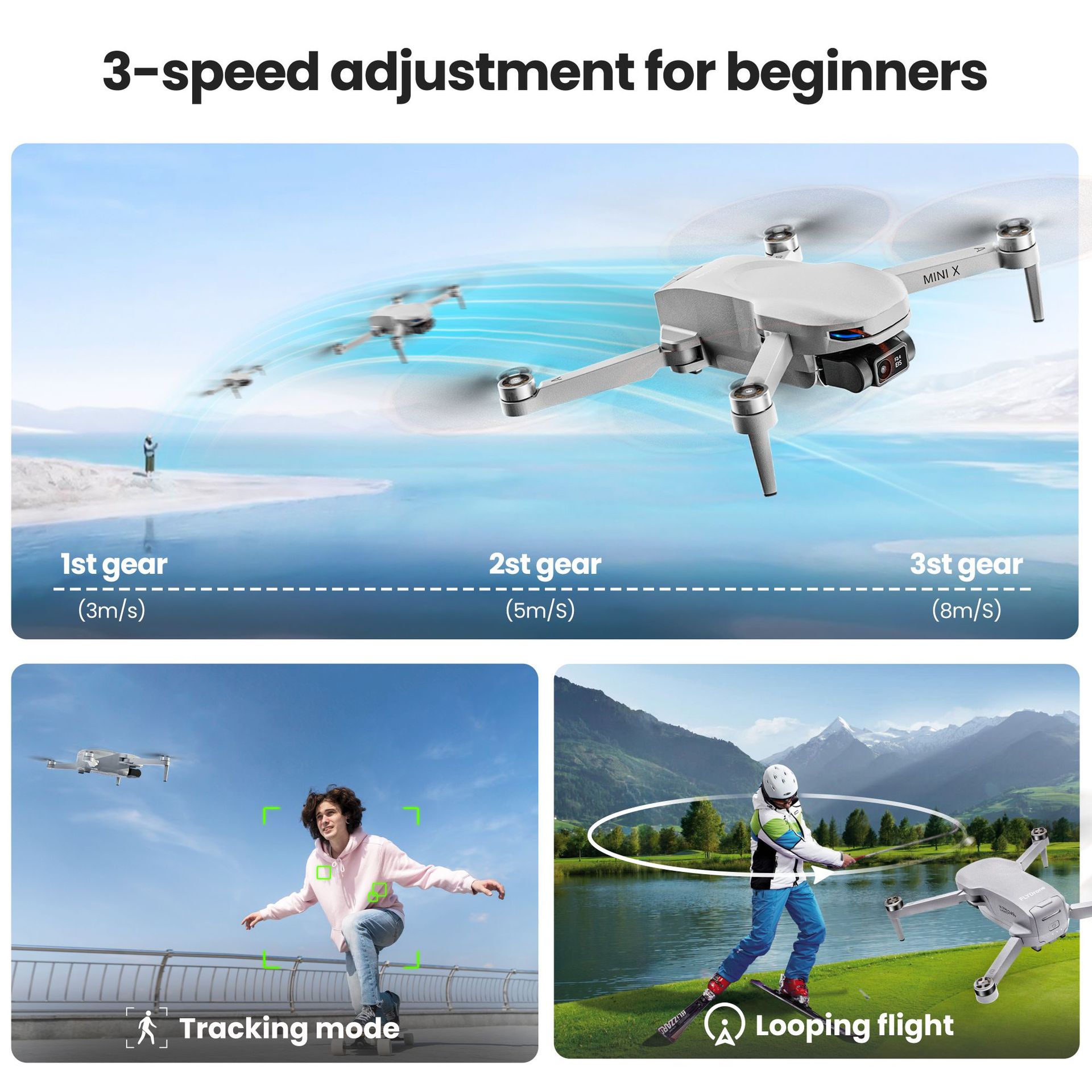 Drone Udara 4K HD, Quadcopter  - Photography High Key ulasan dan harga