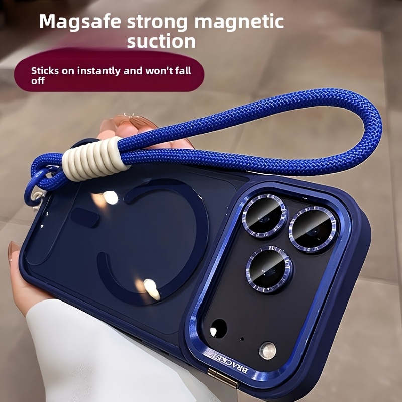 Casing Ponsel Akrilik Magnetik - Camera Wrist Strap ulasan dan harga