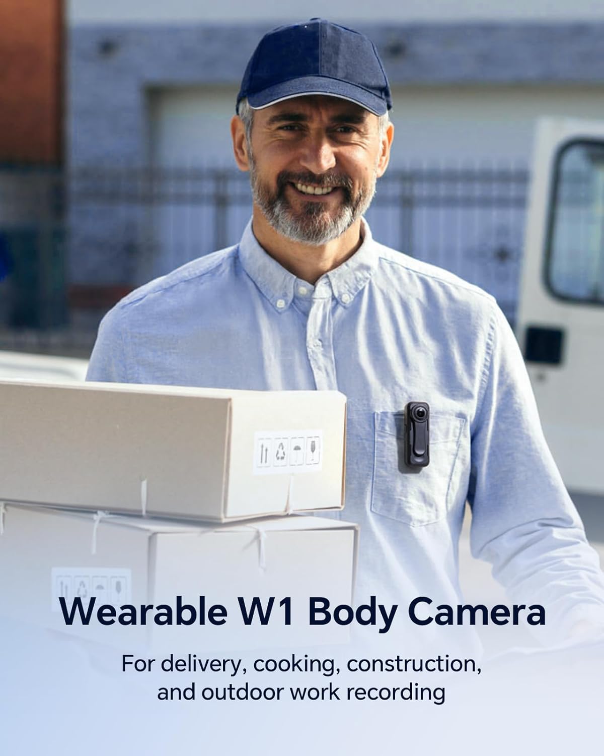BOBLOV W1 Body Camera 1080P HD - Photography Date ulasan dan harga