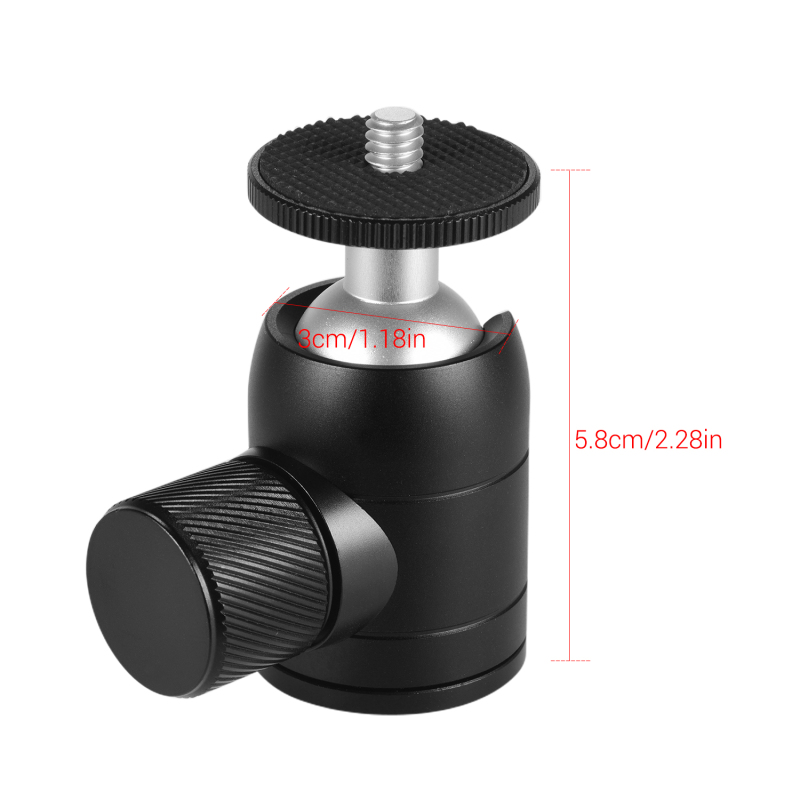 Andoer kepala bola Tripod 360  - Fluid Head Tripod ulasan dan harga
