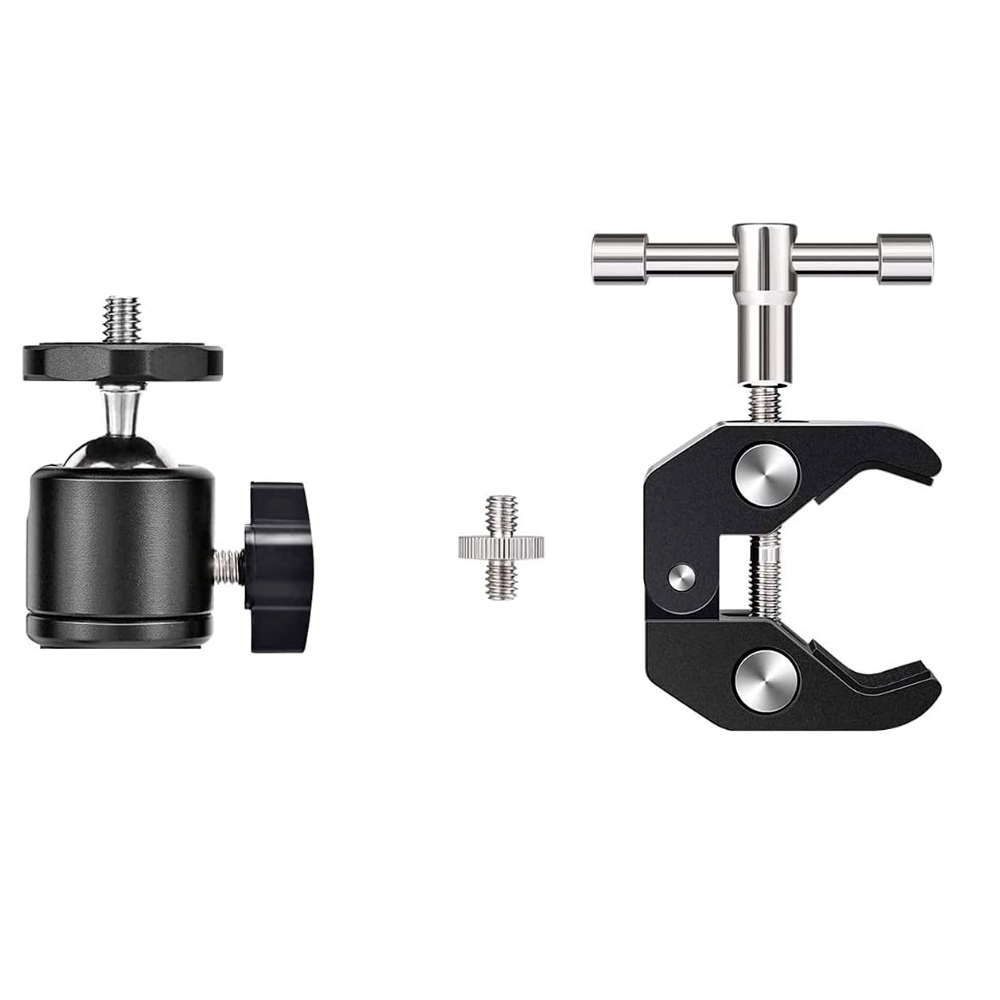 ERIKOLE penjepit Super dengan  - Fluid Head Tripod ulasan dan harga