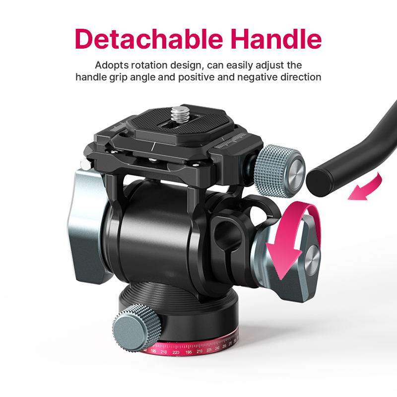 Ulanzi U-190 U190 Tripod panor - Fluid Head Tripod ulasan dan harga