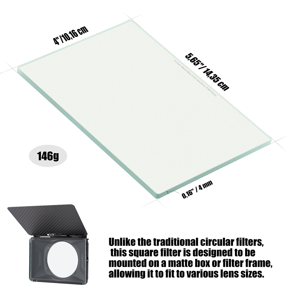 Filter Black Mist 4x5.65