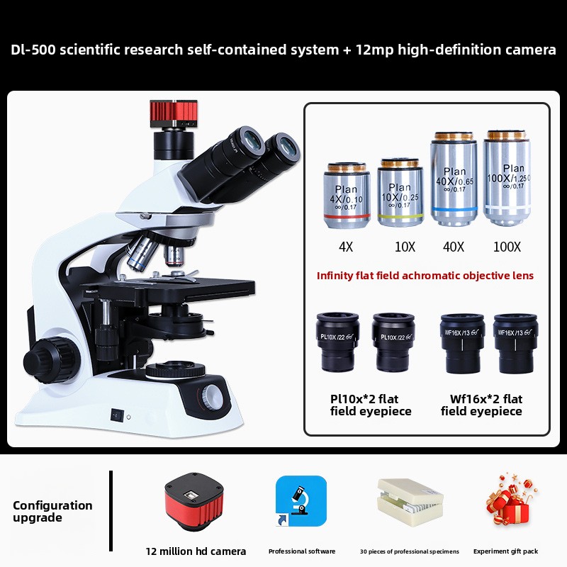 Mikroskop, eksperimen sistem,  - Photography University ulasan dan harga