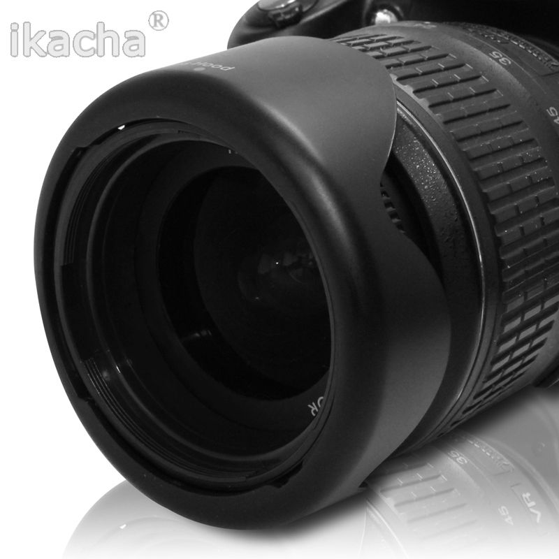 Hot 55mm reversible petal flow - Lens Hood Petal ulasan dan harga