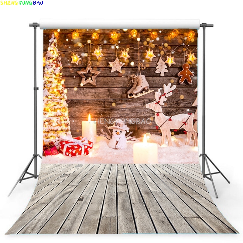 Dekorasi Pesta hadiah salju la - Photography Backdrop Muslin ulasan dan harga