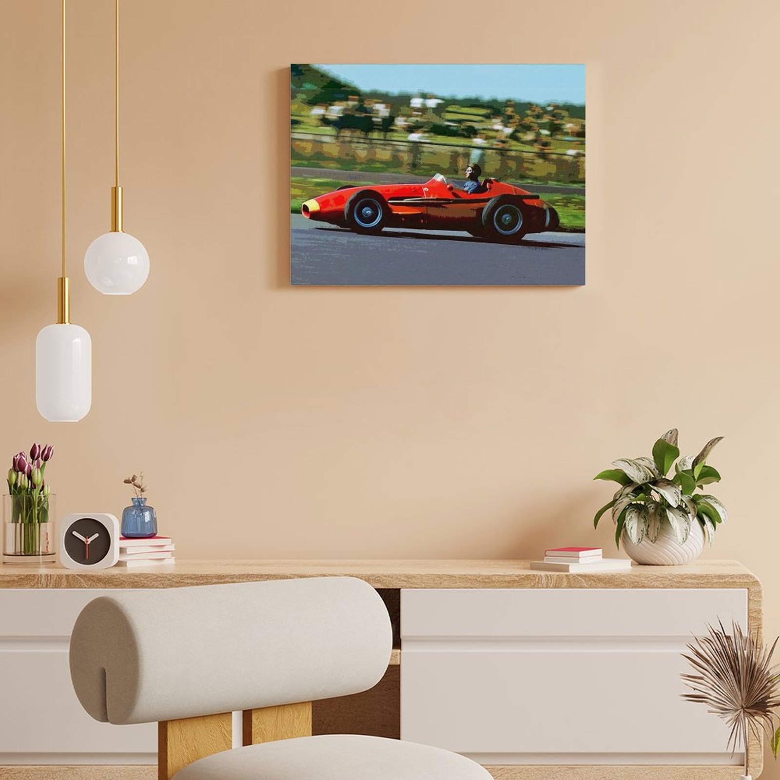 Juan Manuel Fangio Balap Kejua - Photography Pose ulasan dan harga