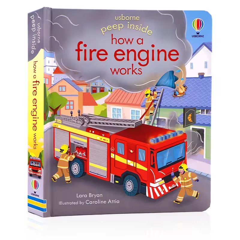 Usborne Peep Inside How A Fire - Photography Job ulasan dan harga