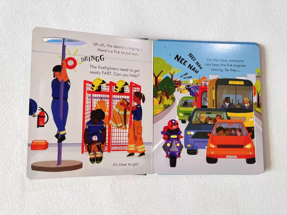Usborne Peep Inside How A Fire - Photography Job ulasan dan harga