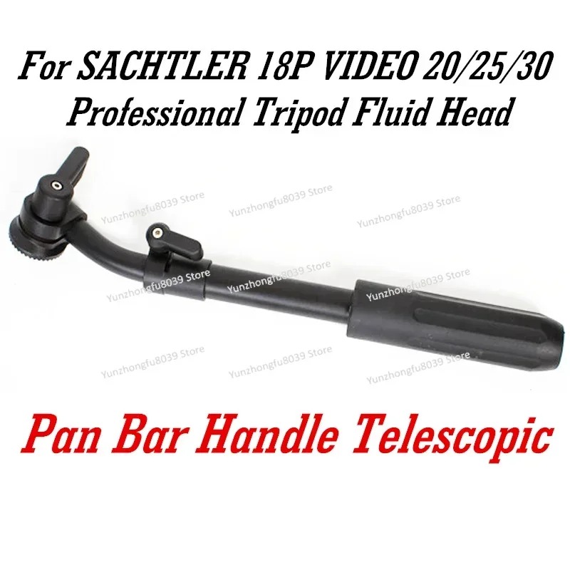Lengan Gagang Pan Bar Teleskop - Fluid Head Tripod ulasan dan harga