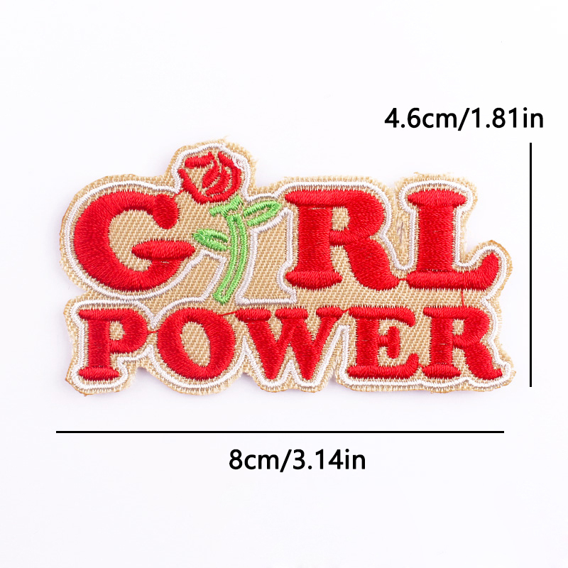 Patch Bordir Girl Power, Patch - Photography Quotes ulasan dan harga