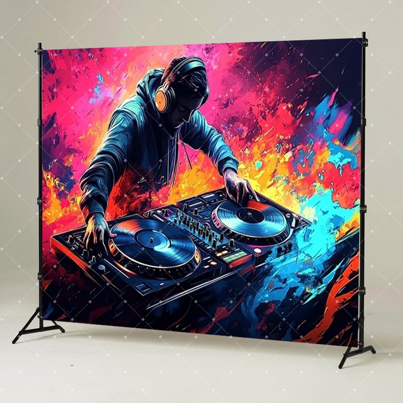 Dekorasi Pesta DJ Musik Hip Ho - Photography Kit Pro ulasan dan harga