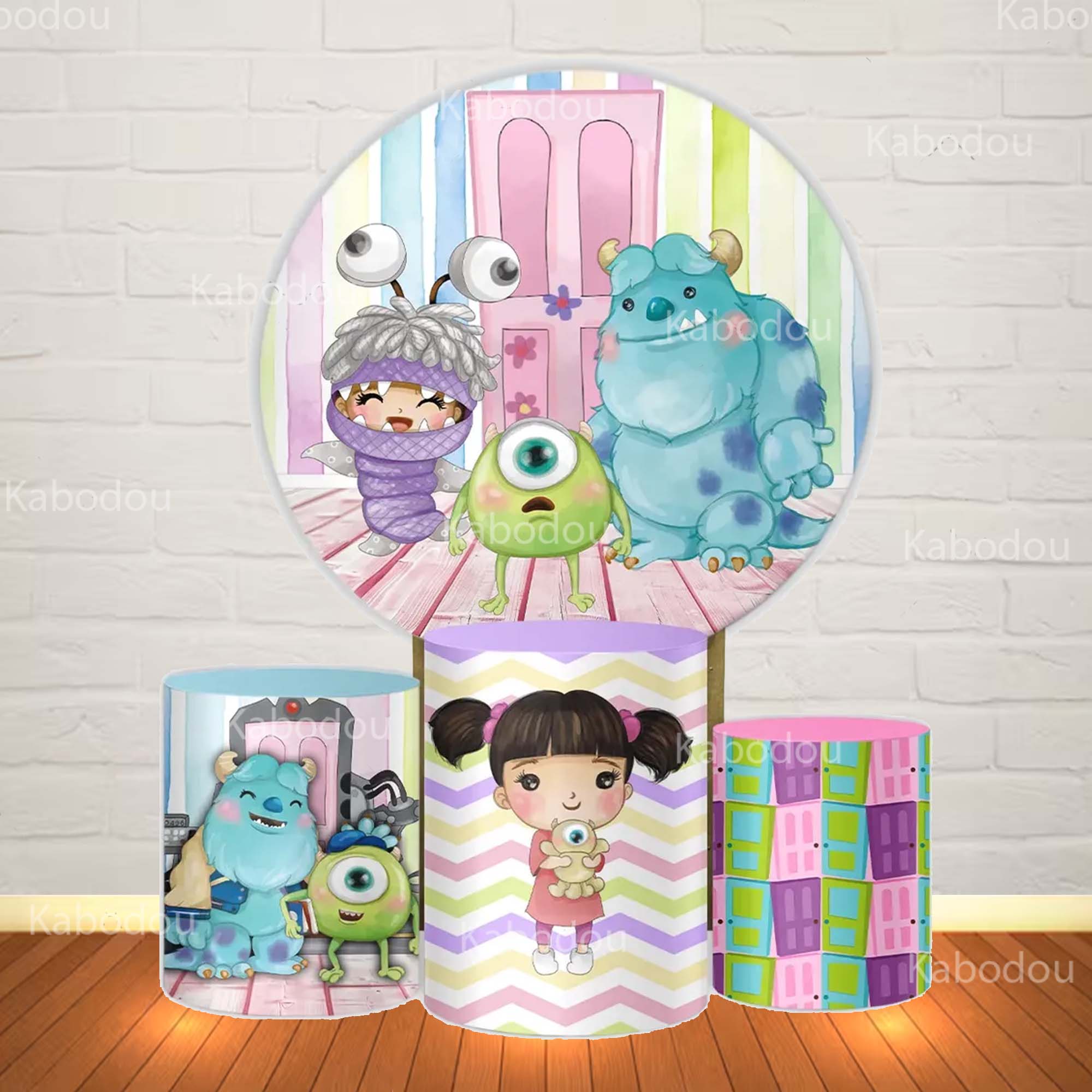 Latar Belakang Bulat Monster U - Photography University ulasan dan harga