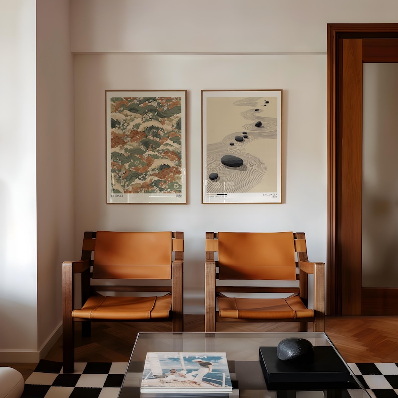 2 Buah Poster Seni Dinding Kan - Photography Types ulasan dan harga