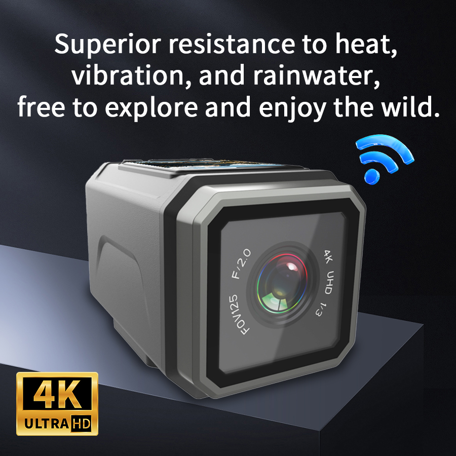 Kamera Aksi 4K EIS 125 °   WiF - Photography Date ulasan dan harga
