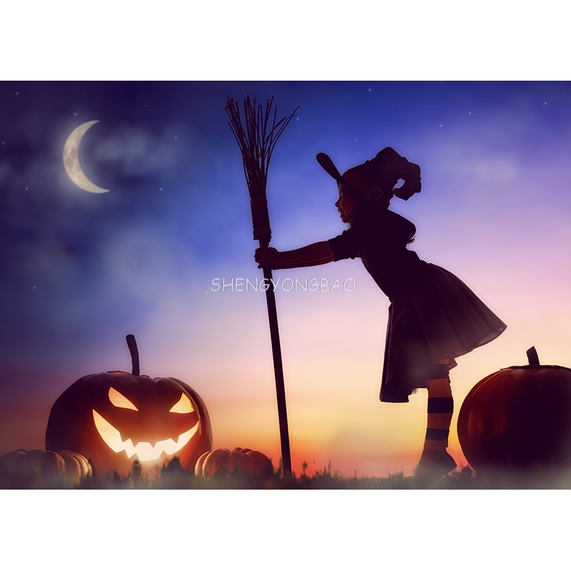 Latar belakang Halloween lente - Photography Backdrop Muslin ulasan dan harga