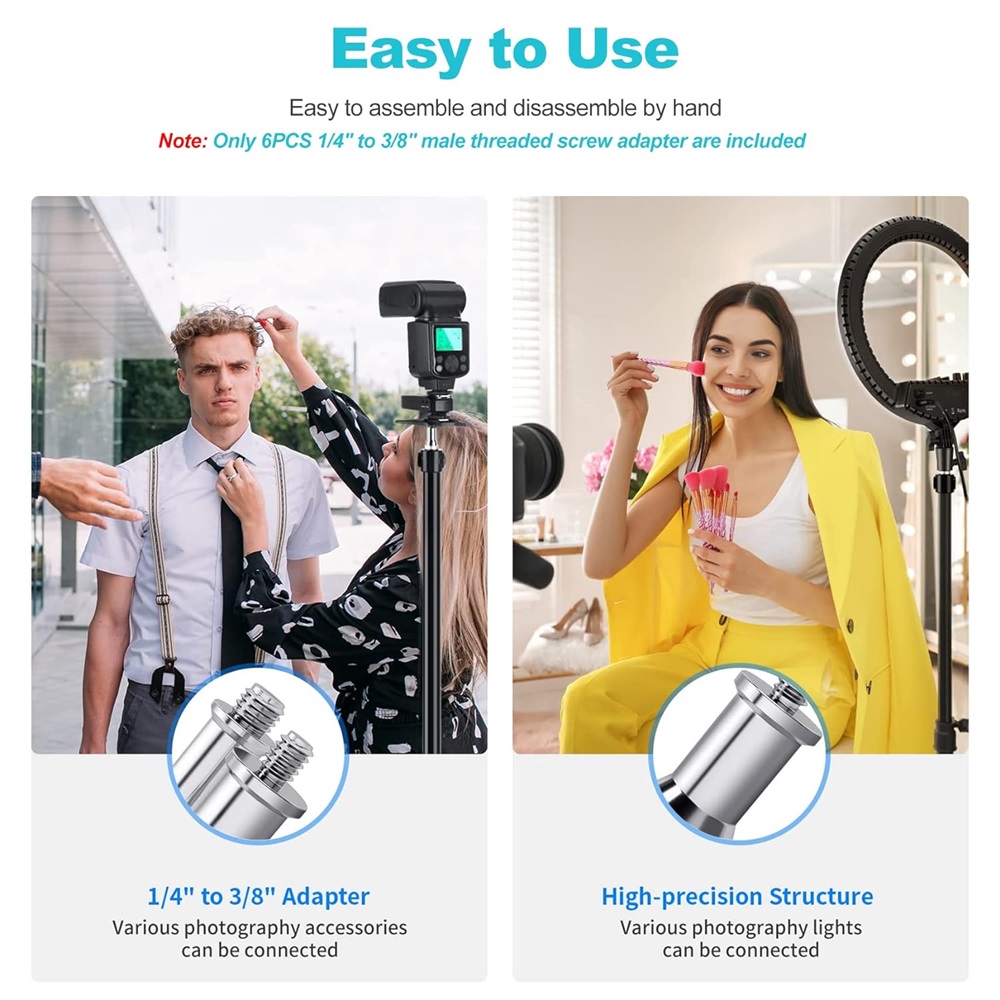 Selens 3 buah sekrup ulir adap - Fluid Head Tripod ulasan dan harga
