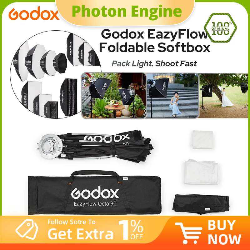 Godox EazyFlow seri Softbox Li - Photography Kit Pro ulasan dan harga