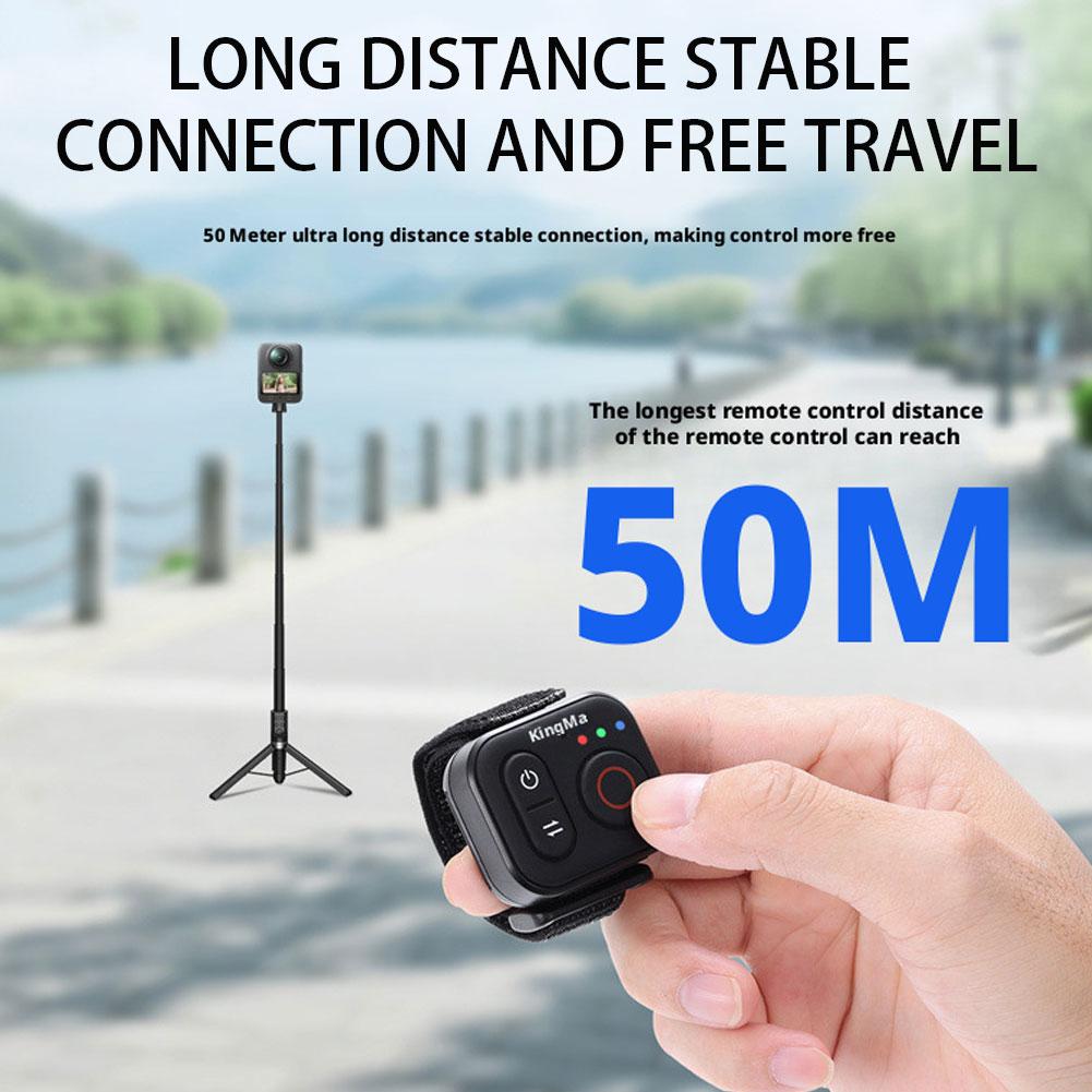 Remote Control Nirkabel Blueto - Camera Wrist Strap ulasan dan harga
