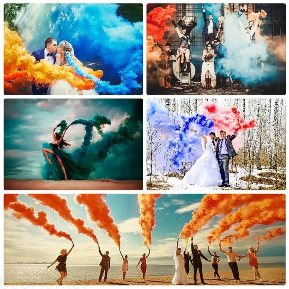 Tongkat Asap Warna-warni untuk - Photography Interest ulasan dan harga